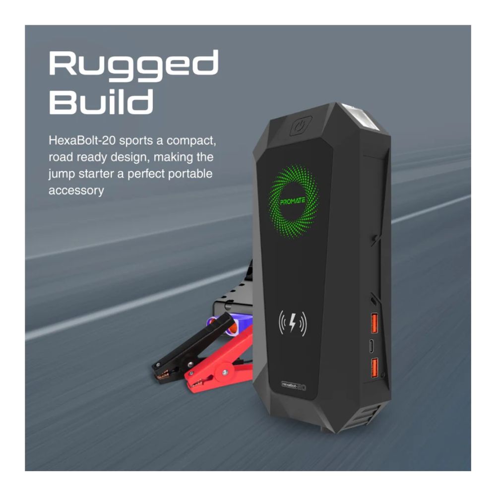 Promate HexaBolt 20 Jump Starter Power Bank