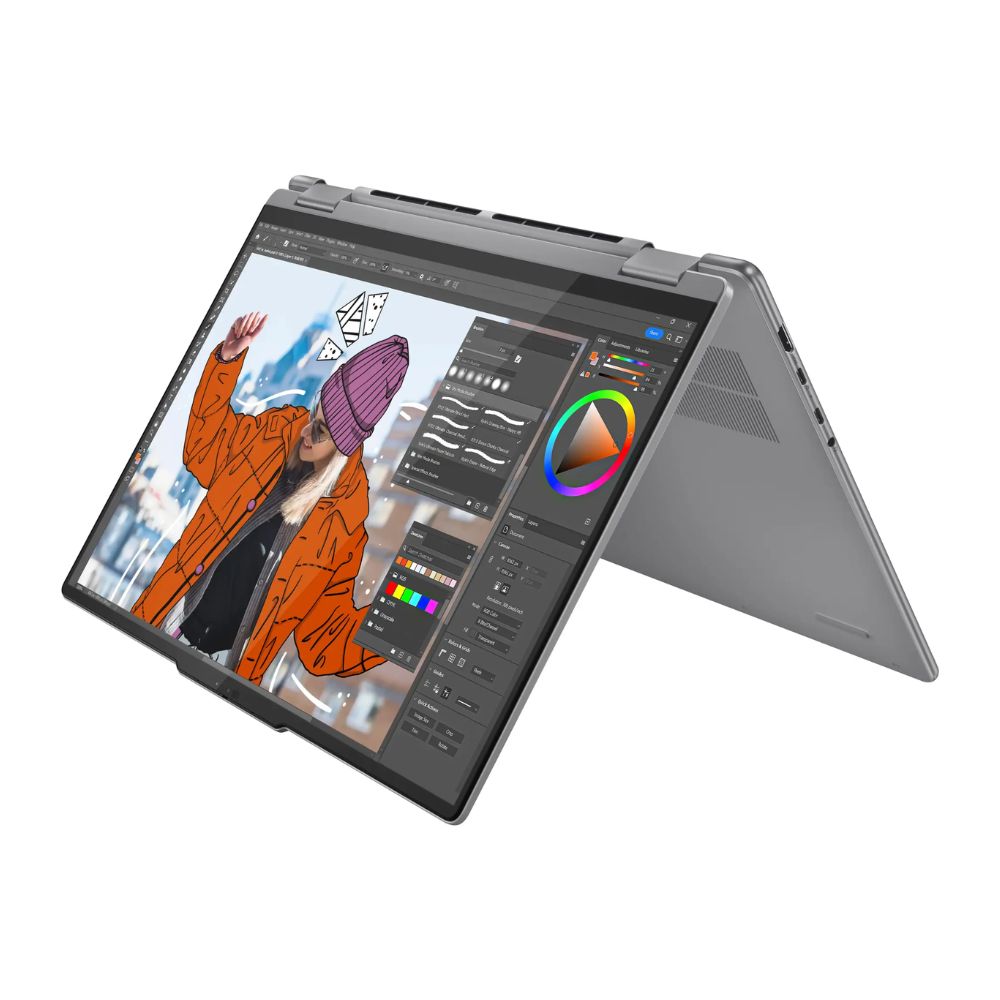 Lenovo Yoga 7 - 2-in-1 16" 2K Touchscreen Laptop - AMD Ryzen 7 - 8840HS - 16GB Memory - 1TB SSD - 83DM0003US