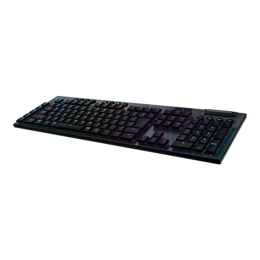 Logitech G913 Lightspeed Wireless RGB Mechanical Gaming Keyboard - Clicky