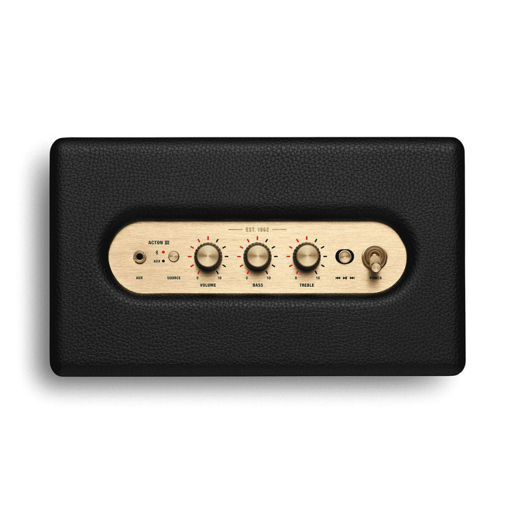 Marshall Acton III Bluetooth Speaker System Clear Sound