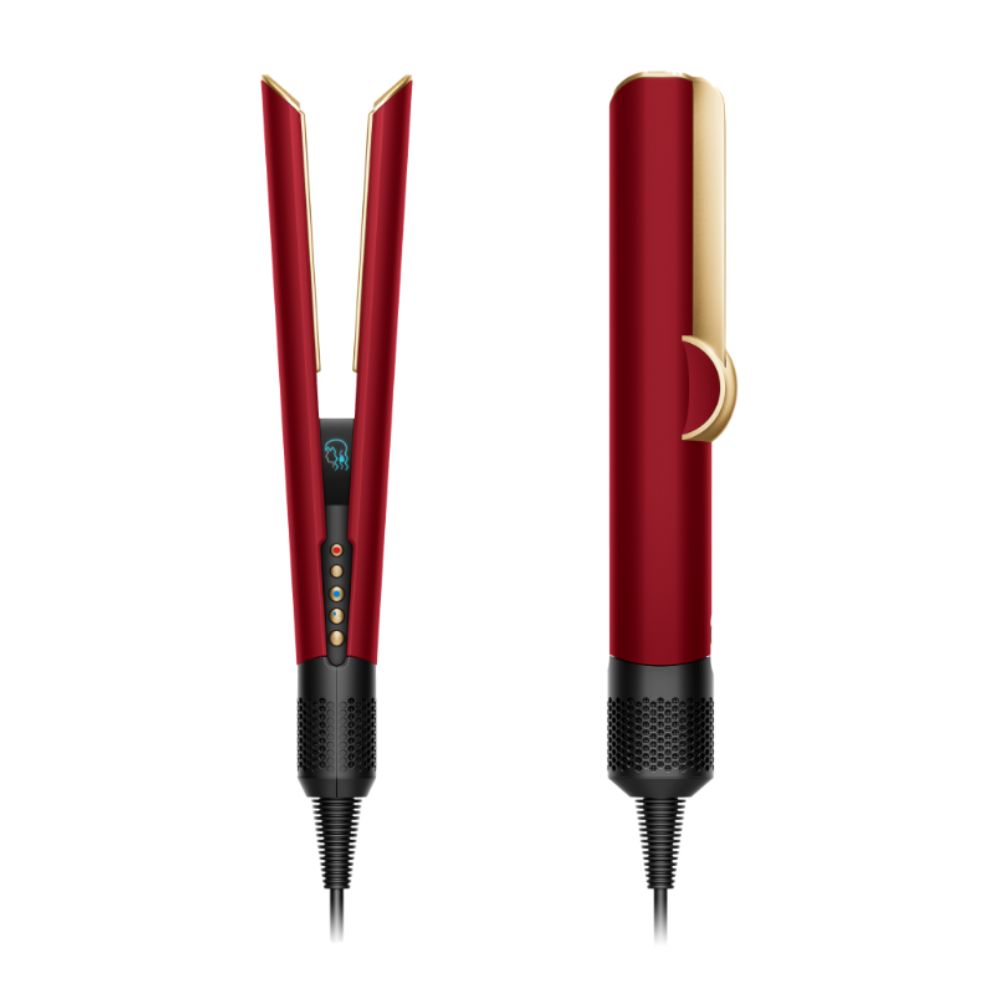 Dyson HT01 Airstrait straightener - Red Velvet/Gold