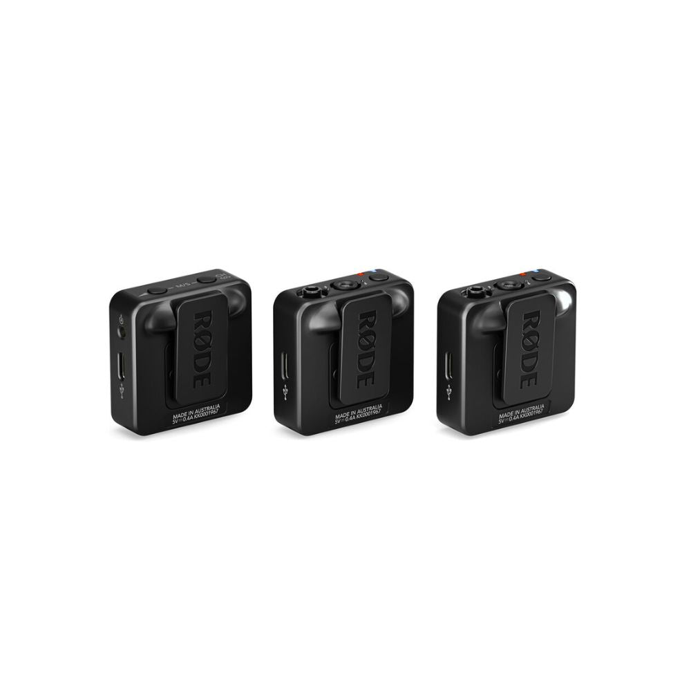 RODE Wireless GO Gen 3 2-Person Compact Digital Wireless Microphone System - Recorder (2.4 GHz)