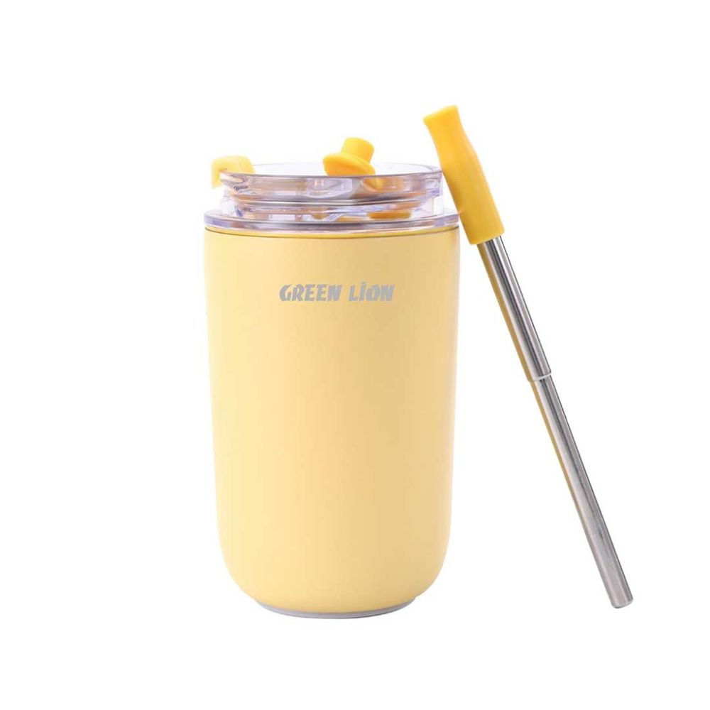 Green Lion Vacuum Travel Mug Lite - 280 ML -Cream