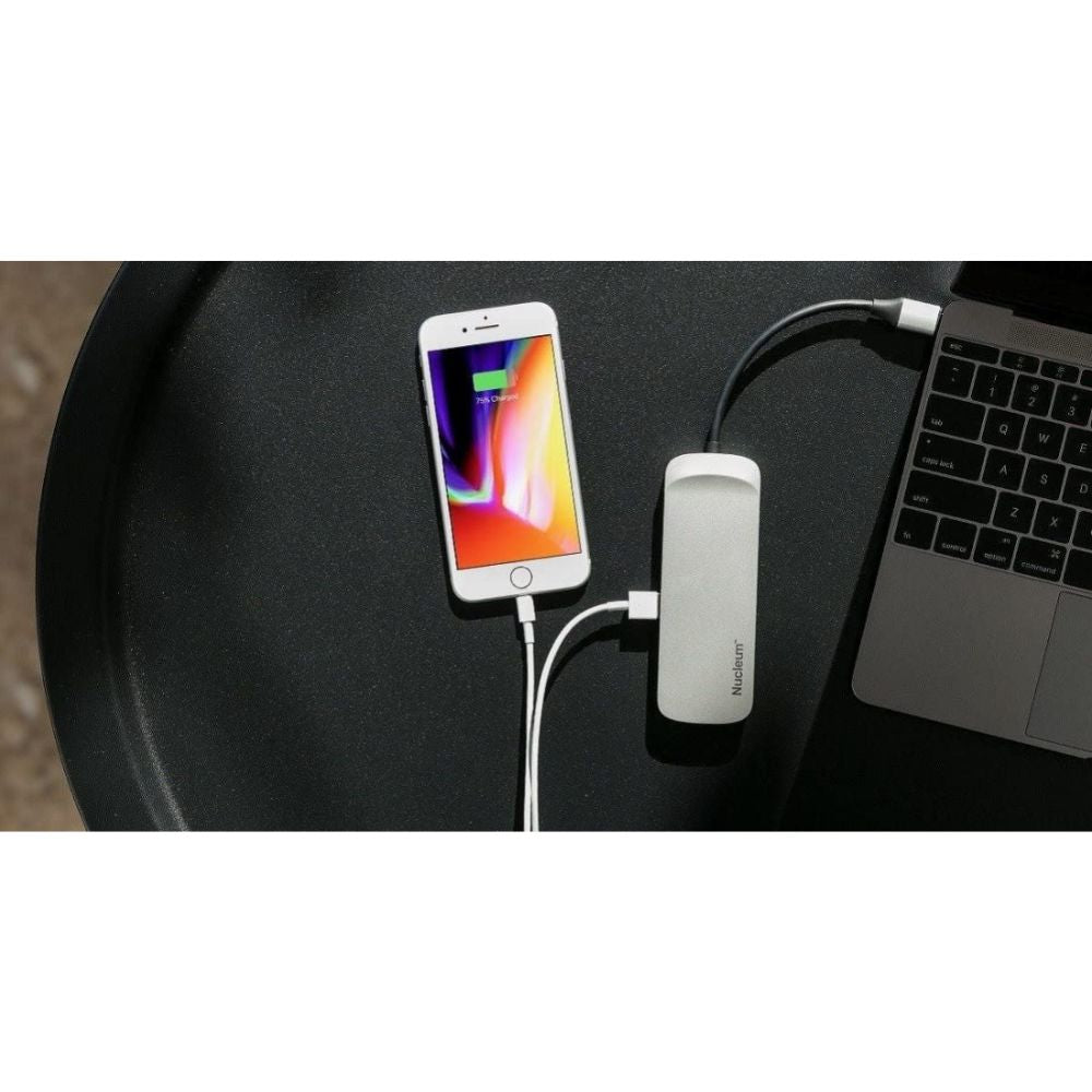 Kingston Nucleum USB C Hub, 7-in-1 Type-C Adapter Hub