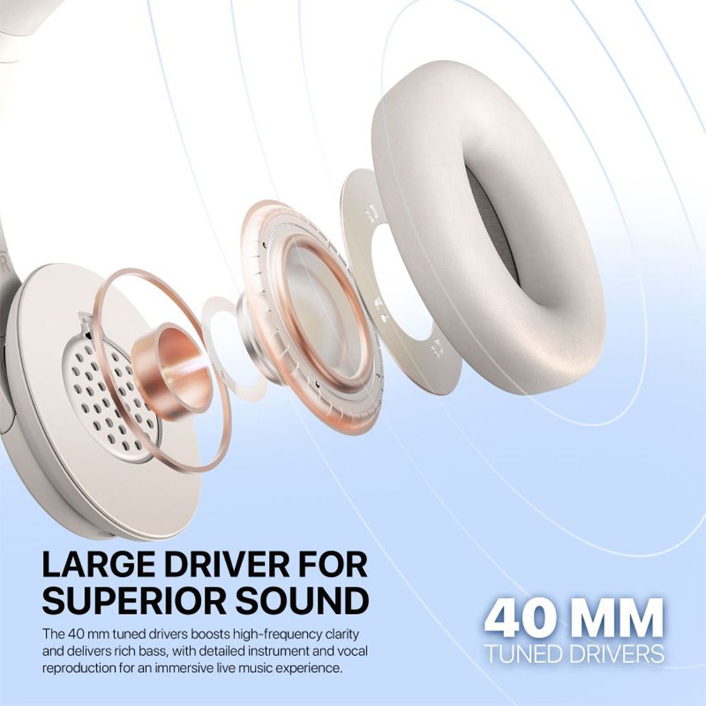 Fantech WH05A GO VIBE: Bluetooth, - Active Noise Cancelling (ANC) WIRELESS HEADSET