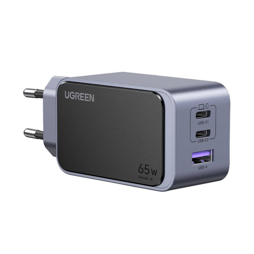 Ugreen Nexode S 65W GaN Fast Charger 3-Port USB-C Wall Charger