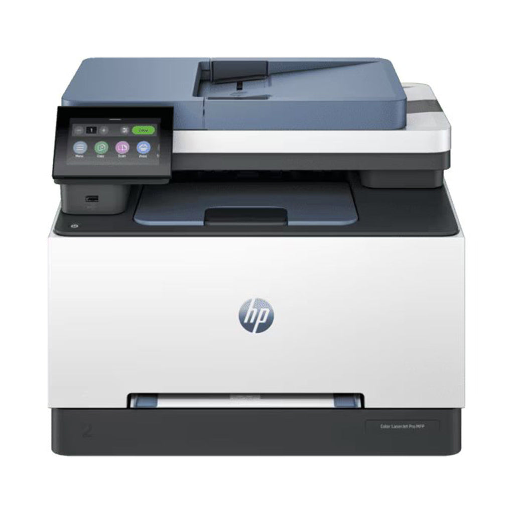 HP Color LaserJet Pro MFP 3303sdw 4.3" Display, Wireless, Print, Copy, Scan, Automatic Duplex, Print Speed: 25ppm, Black/Color), 50-sheet ADF