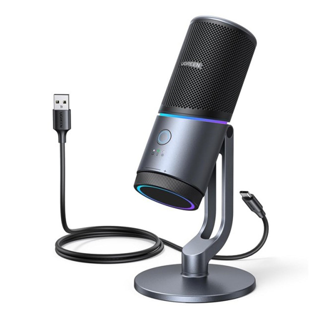 UGREEN USB Microphone for PC with RGB Lights