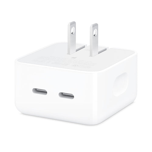 Apple 35W Dual USB-C Port Compact Power Adapter