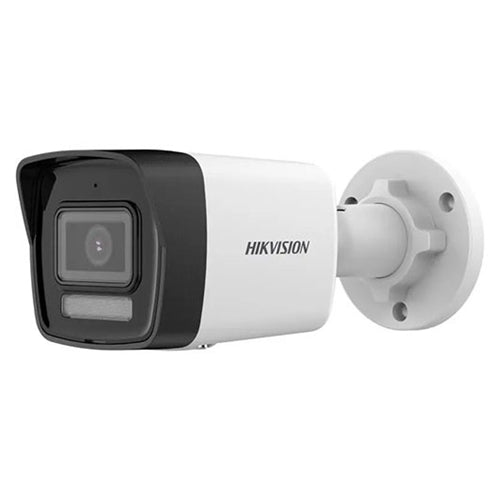 Hikvision(DS-2CD1063G2-LIU)4mm 6MP Smart Hybrid Light Fixed Bullet Network Camera-Built in Mic-White