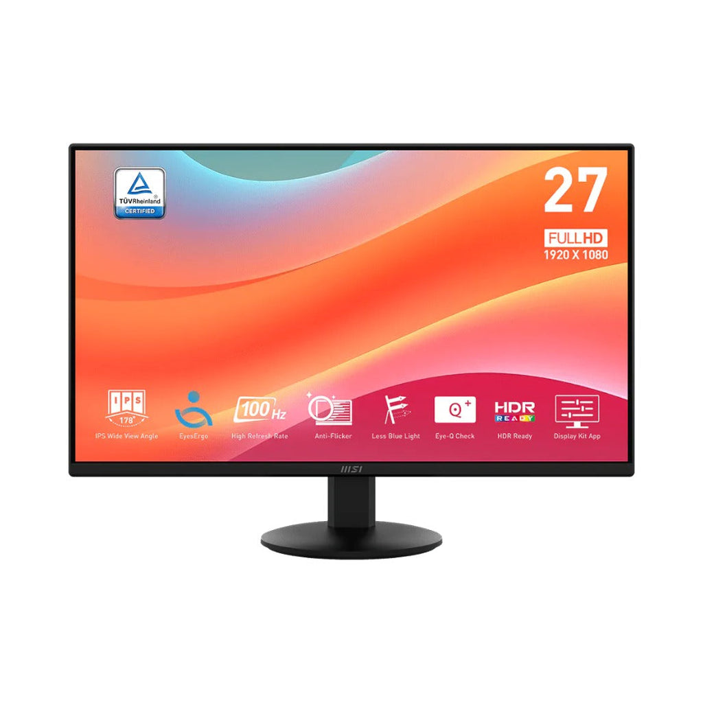 MSI Pro MP272L 27" FHD 100Hz 1ms IPS