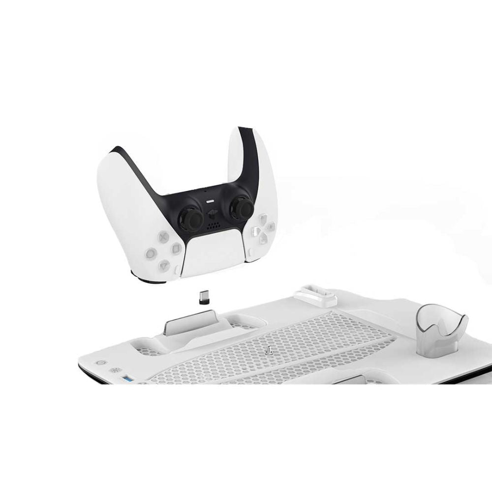 Porodo Gaming PS5 Slim Stand With Magnetic Charger - PDX118