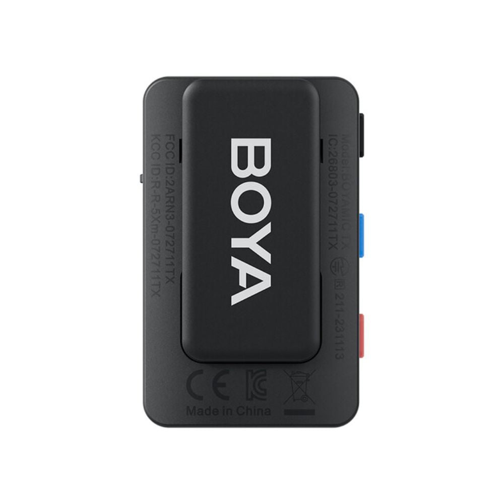 BOYA OMIC-D 2-Person Wireless Microphone System with Lightning Connector for iOS Devices (Black)