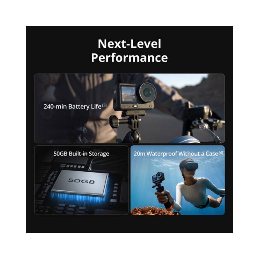 DJI Osmo Action 6 Adventure Combo