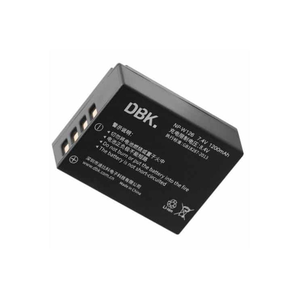 DBK Rechargeable Battery for FujiFilm NP-W126 For X-T3/X-T30/XT2