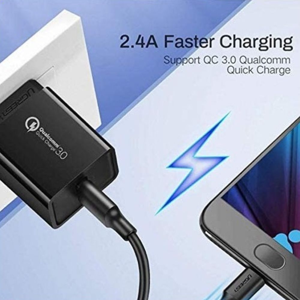 UGREEN USB-A to Micro USB Braided Cable Fast Charge 1.5M