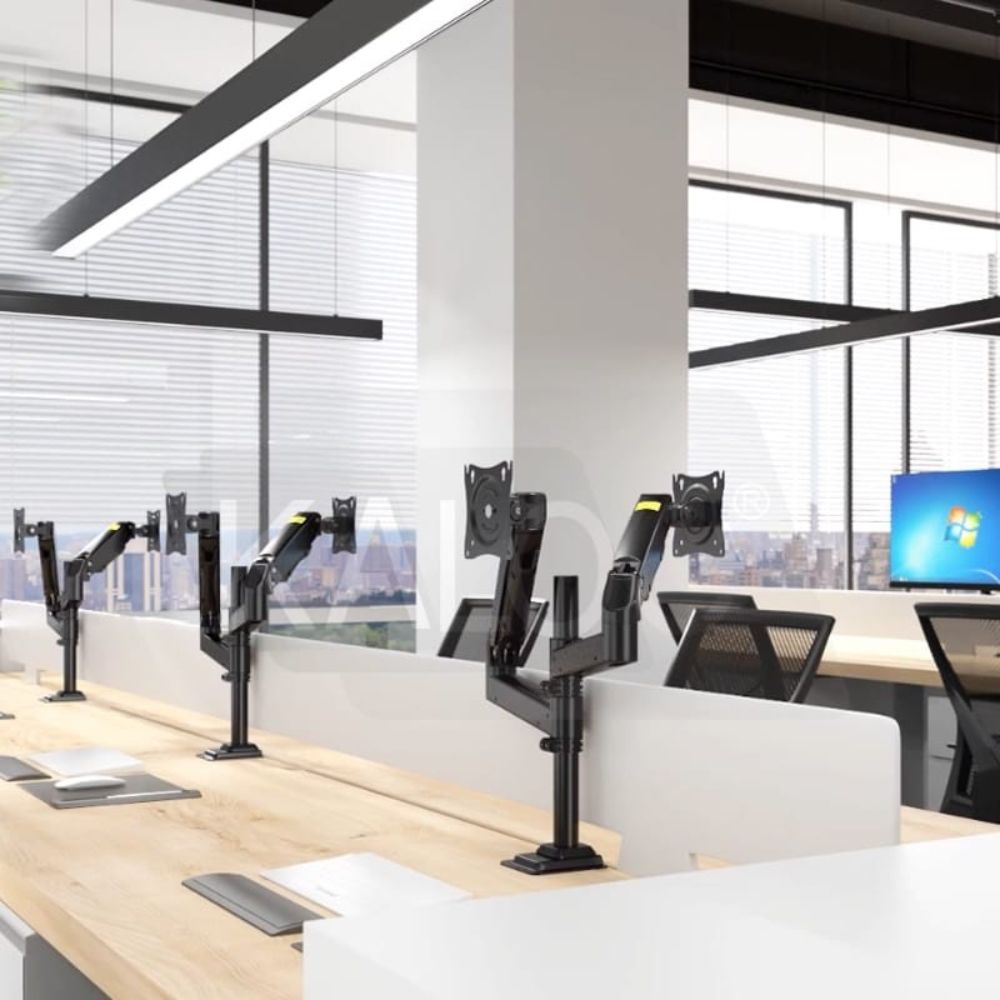 Kaloc DH200 H2 Adjustable Dual Monitor Arm