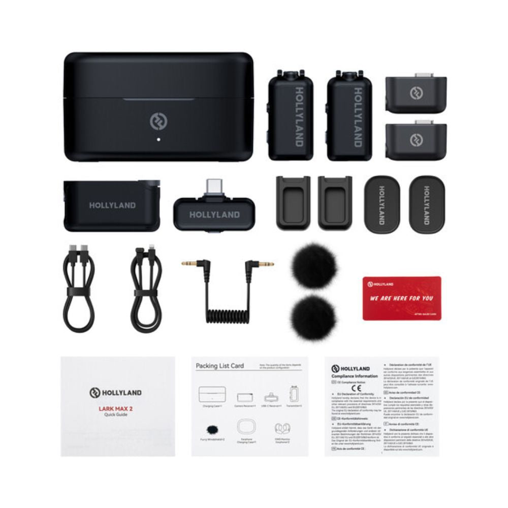 Hollyland Lark MAX 2 Ultimate Combo Wireless Mic System