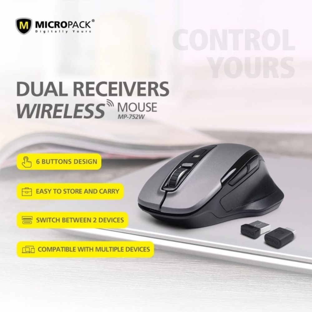 Micropack Speedy Pro M-752W Wireless Mouse