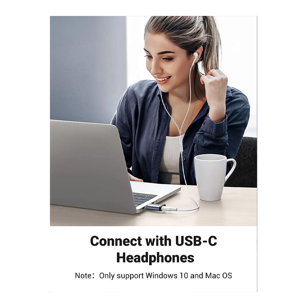 UGREEN USB-C Female to USB-A 3.0 Male Adapter, Support Charging & Data Sync - US276 50533