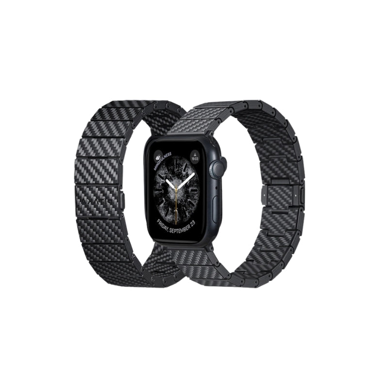 PITAKA Apple Watch Carbon Fiber Watch Band (Modern)