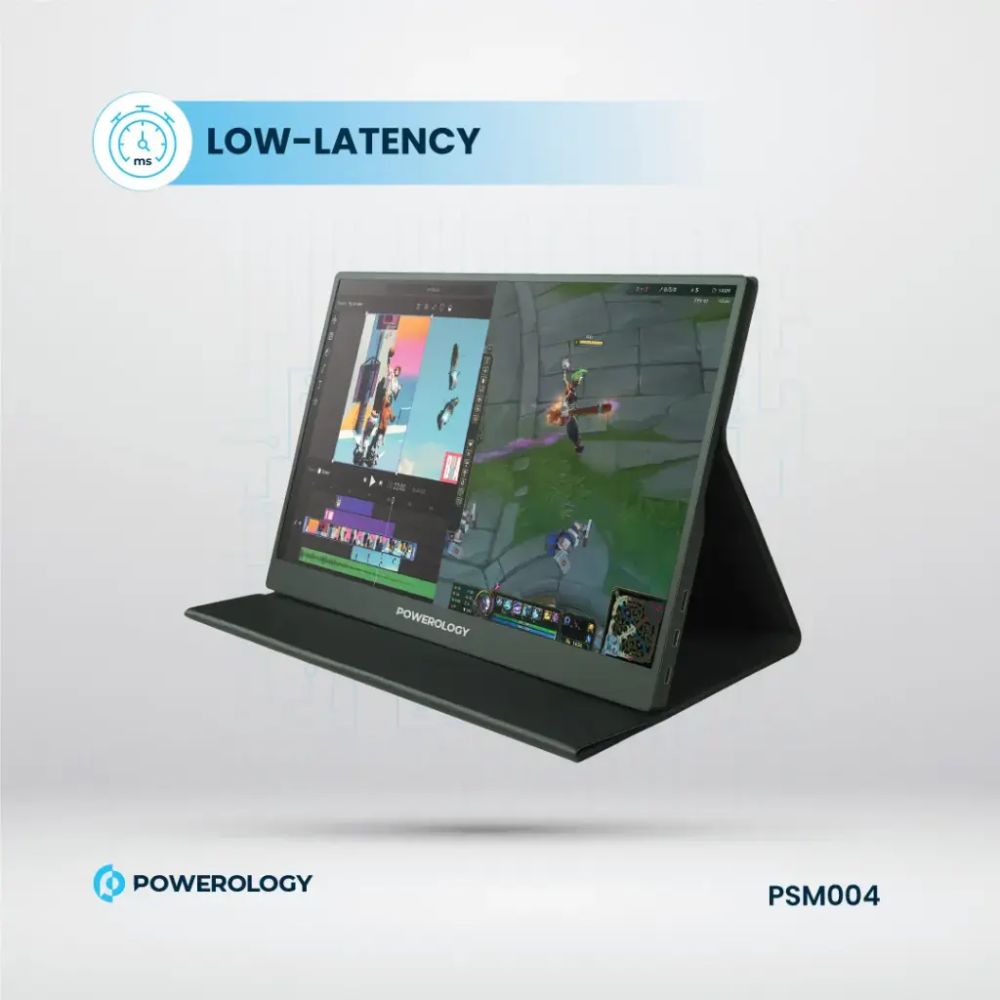 Powerology Ultra-Slim Portable Monitor 144Hz - 15.6"