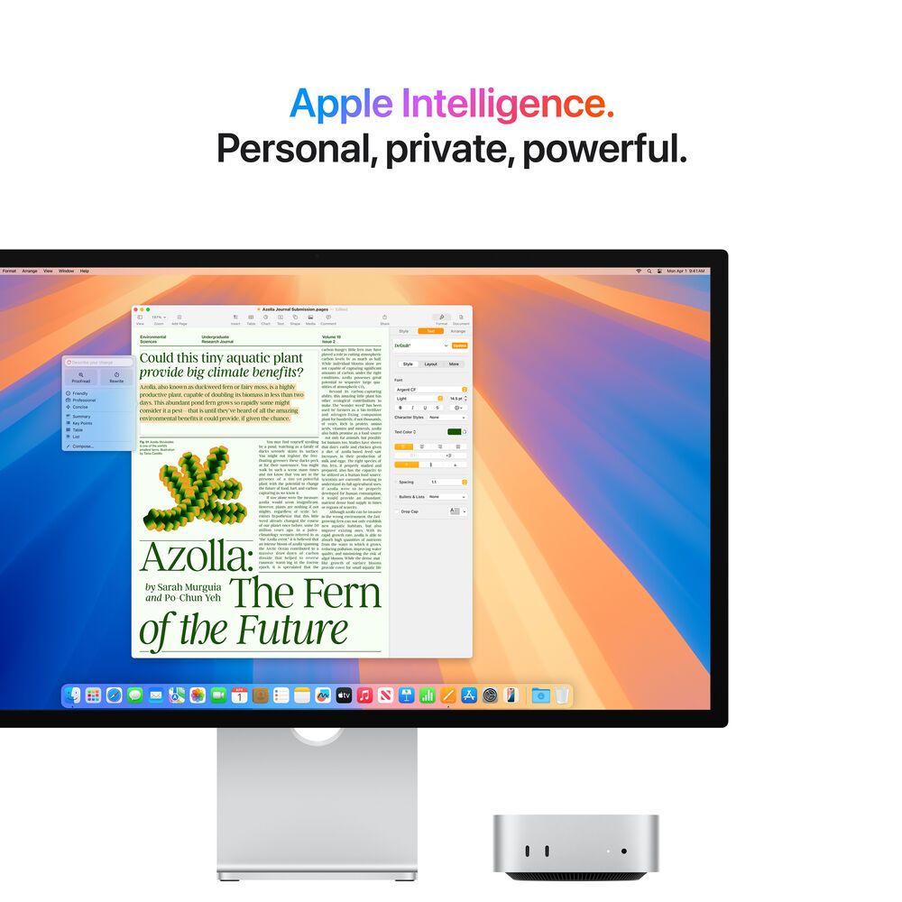 Apple Mac mini M4 Chip - MU9D3LL/A - 10-Core CPU - 10-Core GPU - 16GB Ram - 256GB SSD