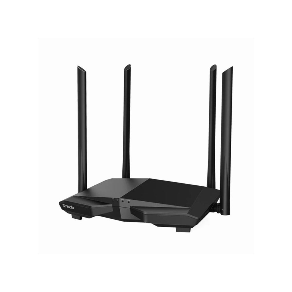 Tenda AC6 AC1200 Dual-Band WiFi Router (4Ã External Antennas)
