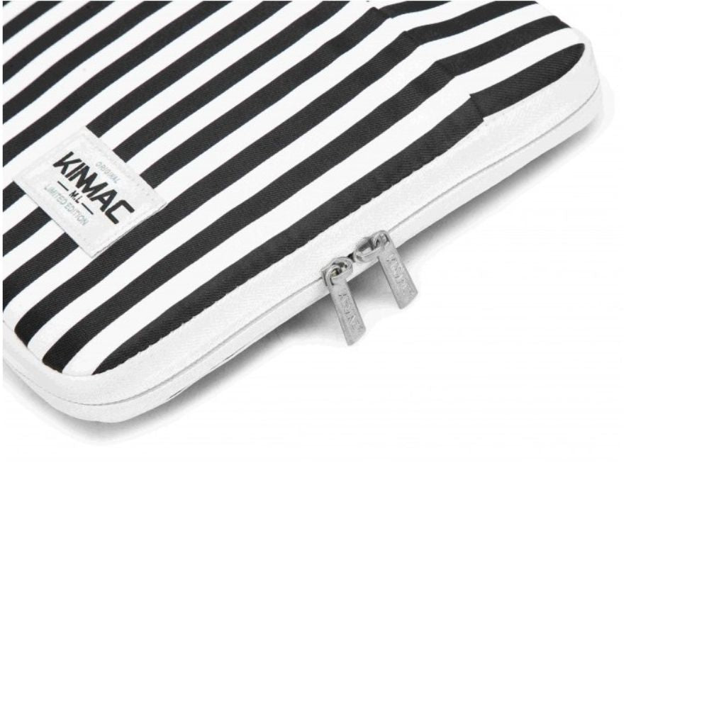 Kinmac Vertical Design Sleeve KMS406-444 Black Stripe, Full Protection & Water-resistant
