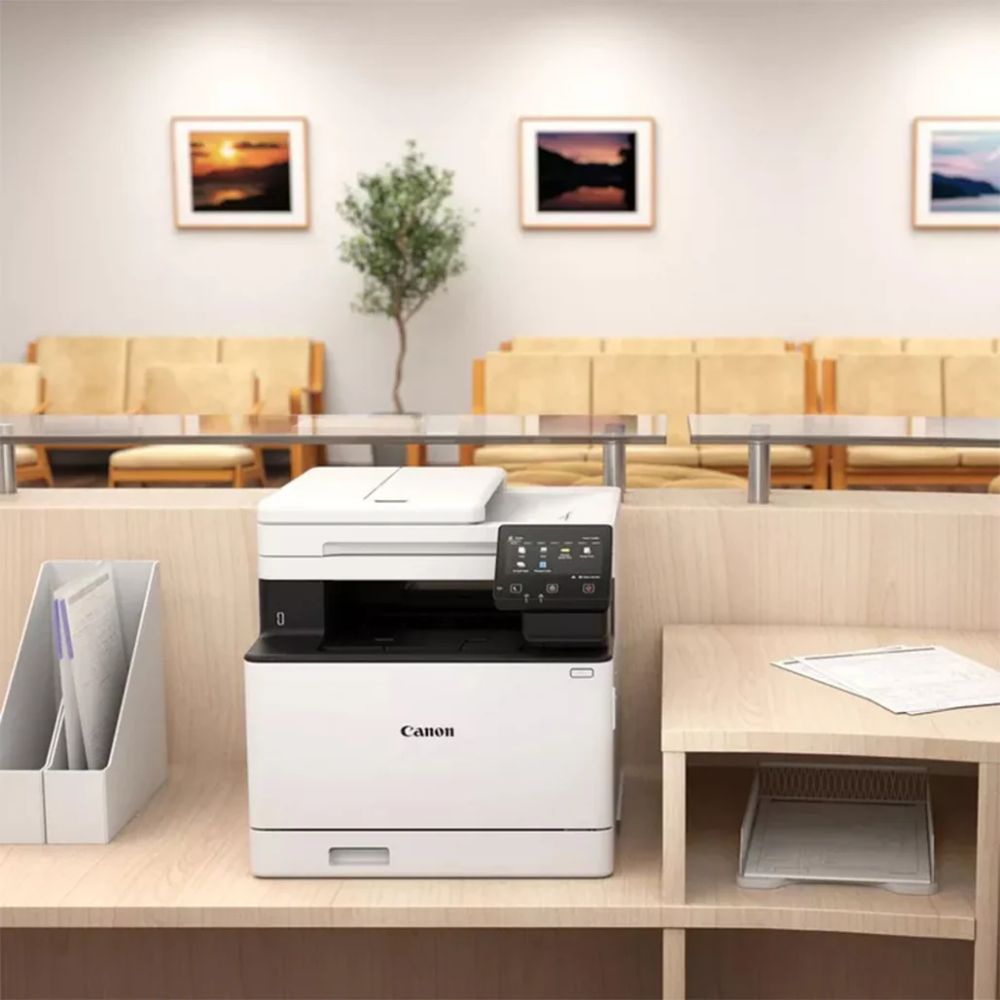 Canon i-SENSYS MF754CDW Multifunction Color Laser Printer – High-Speed Printing, Scanning & Cloud Connectivity.