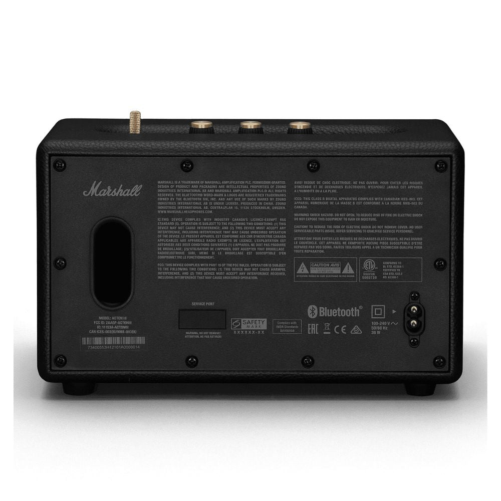 Marshall Acton III Bluetooth Speaker System Clear Sound