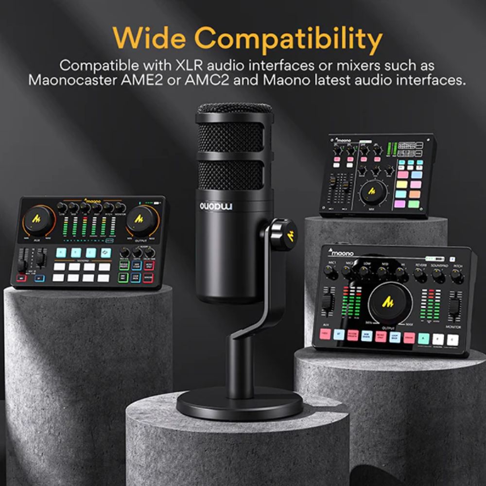 MAONO PS22 Audio Interface for Recording, Music Production, Guitar