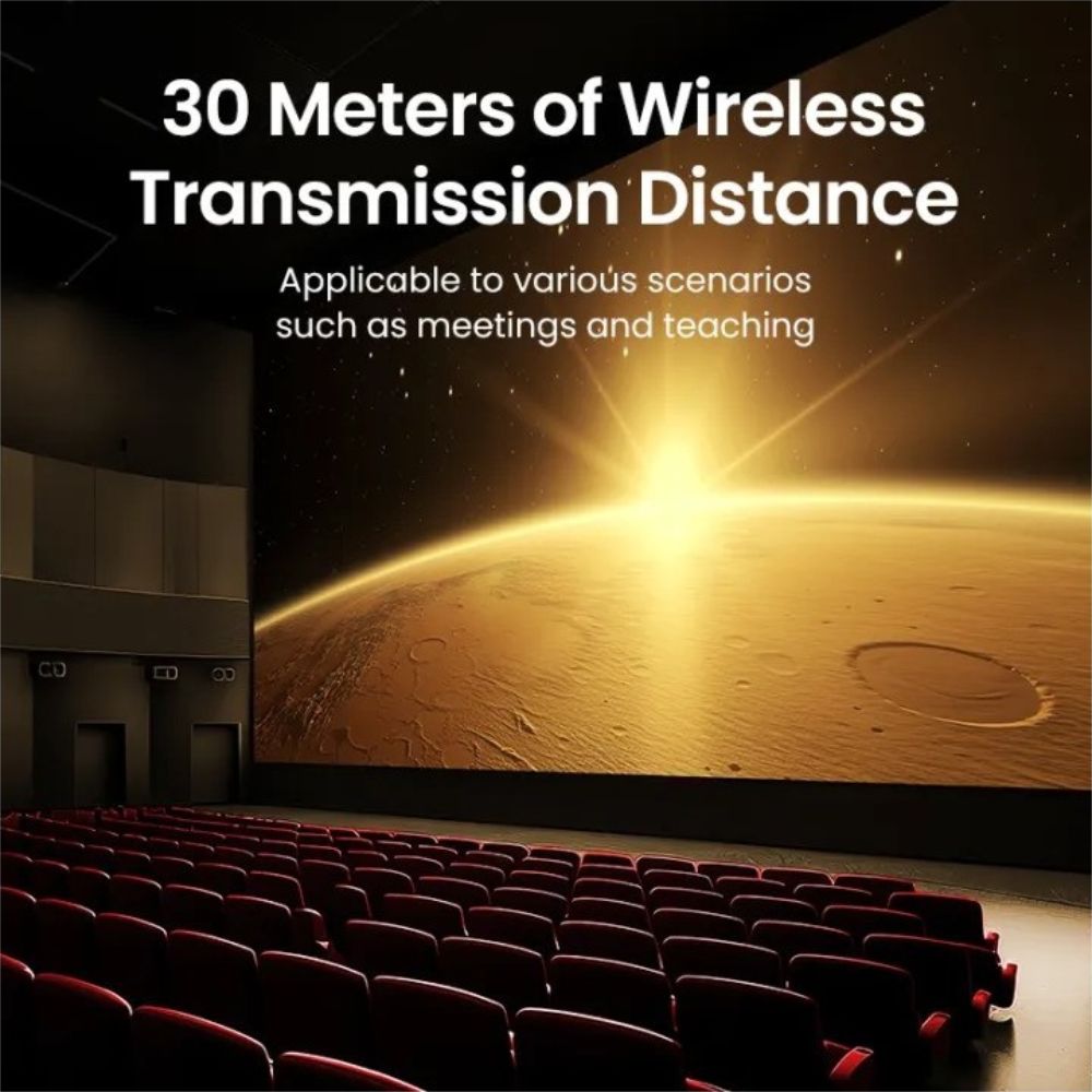 UGREEN HDMI 5G Wireless Extender, 30 Meters Range, HDMI Transmitter & Receiver 1080P@60Hz