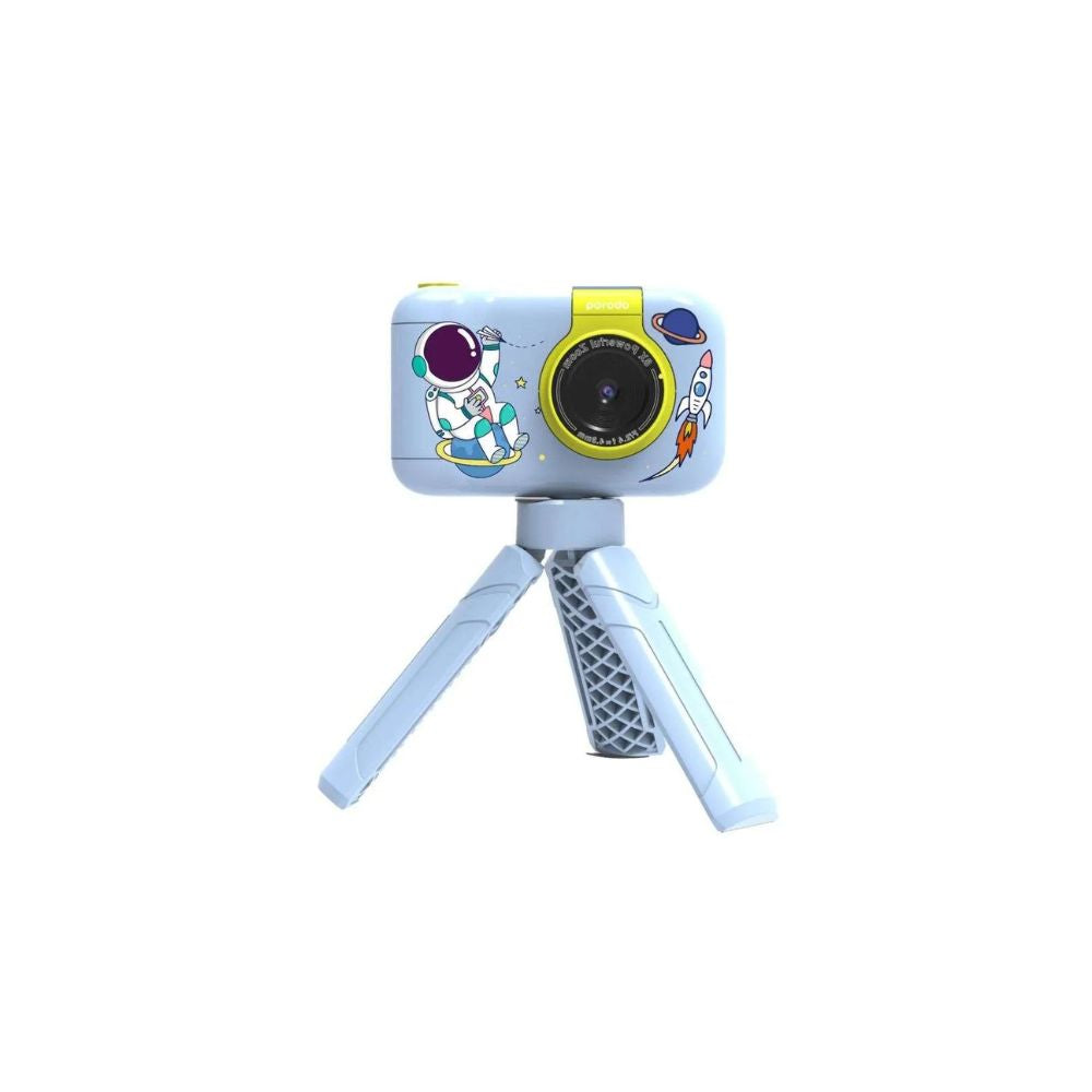 Porodo Lifestyle Kids Flip Digital Camera With Tripod Stand -Pink