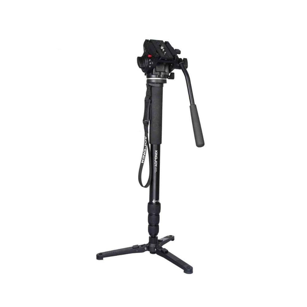 Kingjoy BT-258B Portable Aluminum Camera Tripod with QB-00T Ball Head