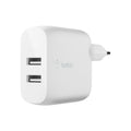 Belkin, WCB002VFWH Boost Charge 24W USB A Charger USB Mains Charger for iPhone 13, 13 Pro, 13 Pro Max, 13 Mini and Older Models, S20, S20+, S20 Ultra and Pixel 4