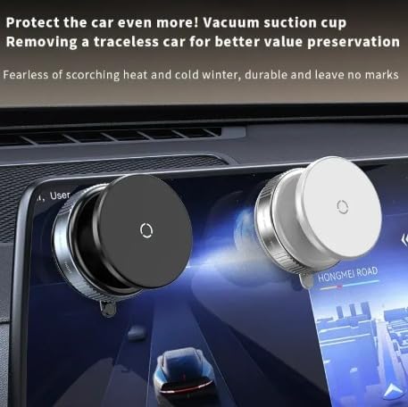 Promate MagHold-90 SecureGrip Cradleless Magnetic Smartphone Holder for Car Monitor