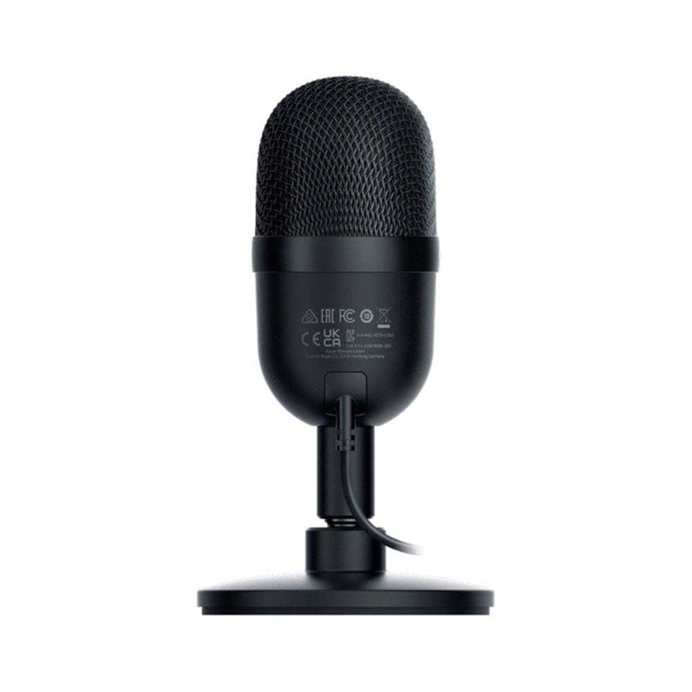 Razer Seiren V3 Mini USB Quartz Microphone: Condenser Mic - Supercardioid Pickup Pattern - Tap-to-Mute Sensor with LED Indicator - Shock Absorber - Ultra Compact -...
