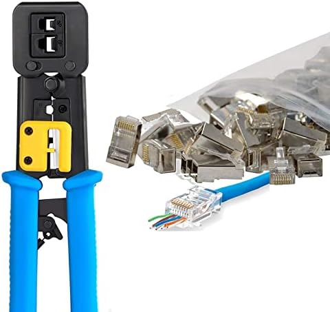Conqueror Ethernet Cable Supports Cat6 / Cat5e / Cat5 Standards 550MHz 10Gbps RJ45 Computer Networking Cord 3 Meter grey - C87G