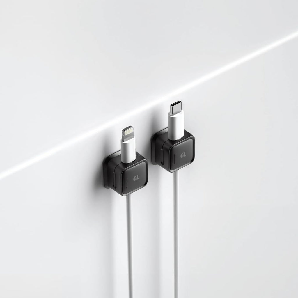 Green Lion Magnetic Clip Cable Organizer