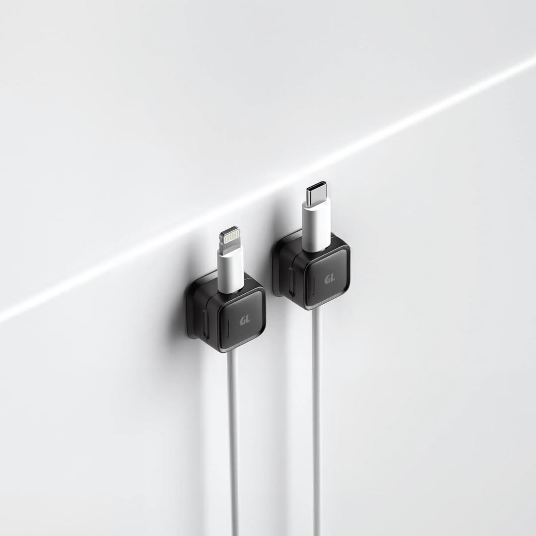 Green Lion Magnetic Clip Cable Organizer
