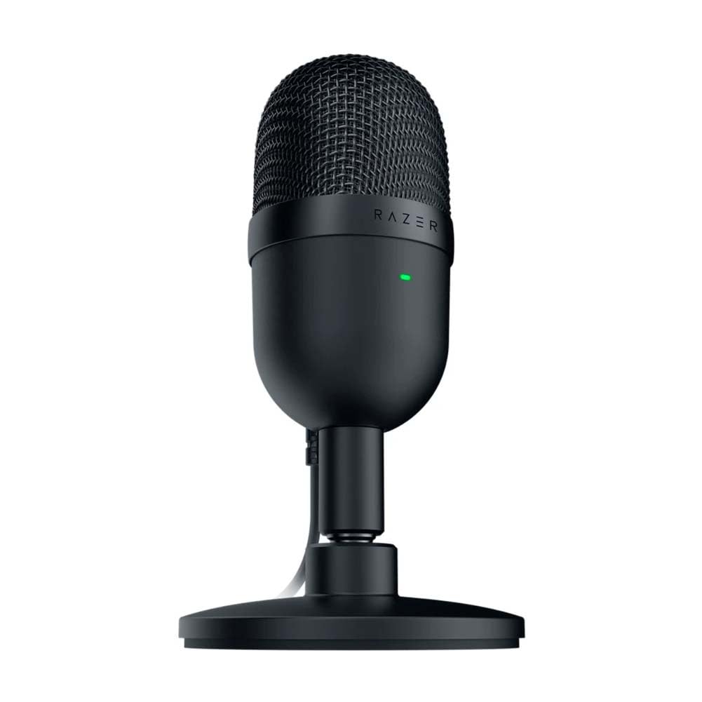 Razer Seiren V3 Mini USB Quartz Microphone: Condenser Mic - Supercardioid Pickup Pattern - Tap-to-Mute Sensor with LED Indicator - Shock Absorber - Ultra Compact -...