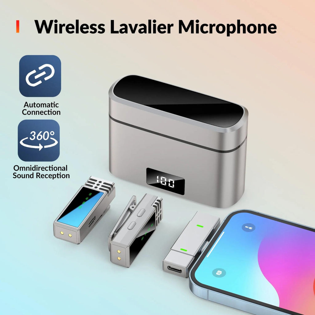 Jmary MW-15 - Wireless Microphone Double Type-C