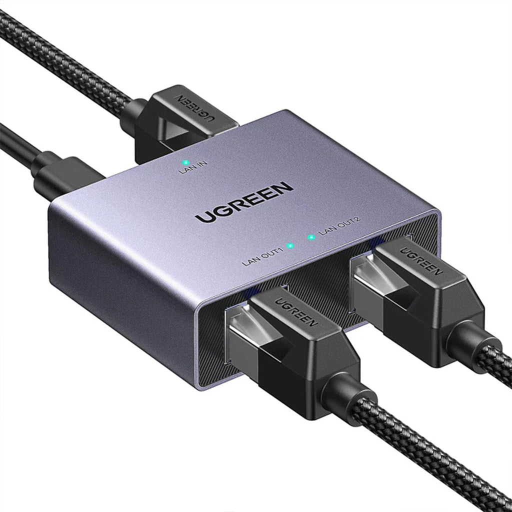 UGREEN 1 to 2 Gigabit Ethernet Splitter