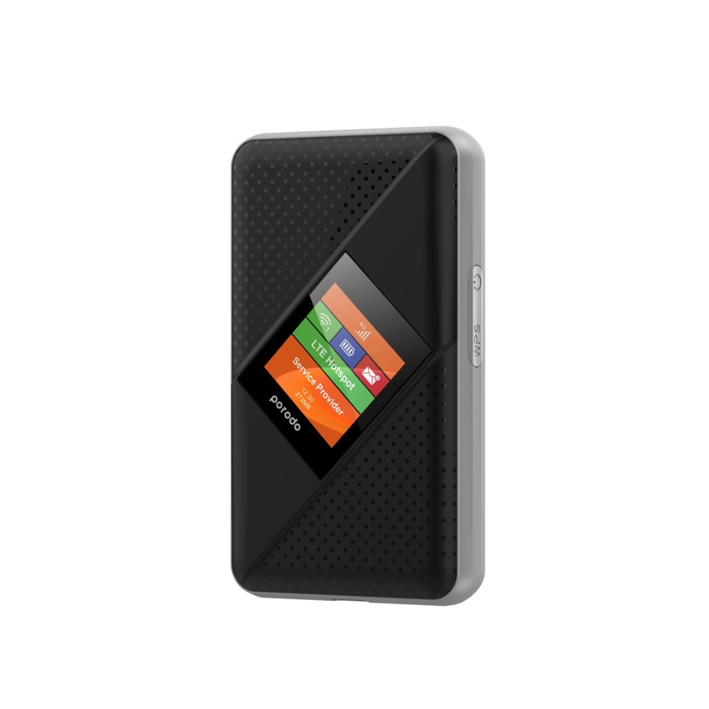Porodo Portable Router MiFi 3G/4G CAT4 V2 - Black