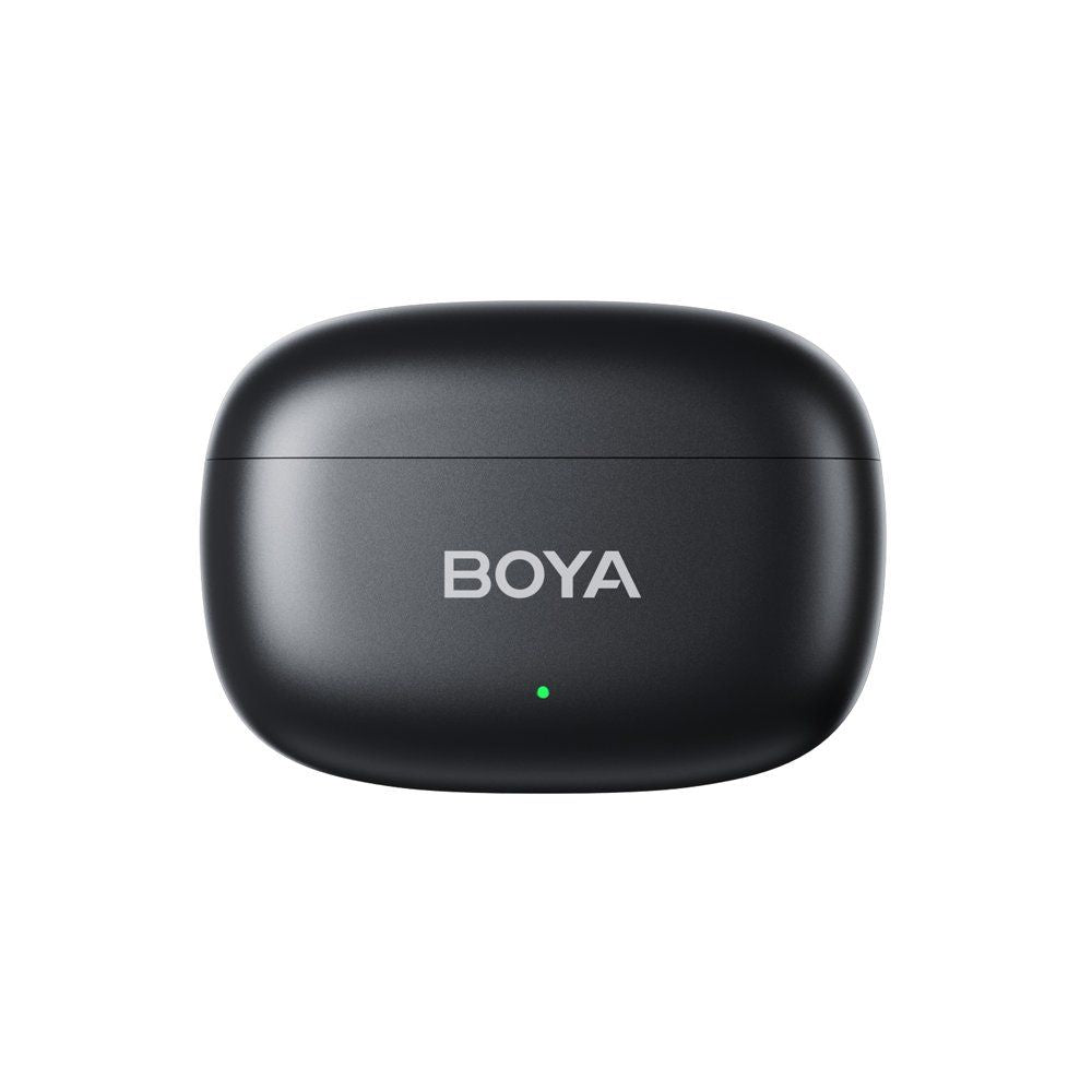 BOYA mini 2-Person Tiny Wireless Microphone System with Lightning & USB-C Connectors for Mobile Devices 2.4 GHz