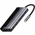 usb c hub USB 3.0 HDMI Adapter Dock for MacBook Pro Network port PD TF/SD Adapter