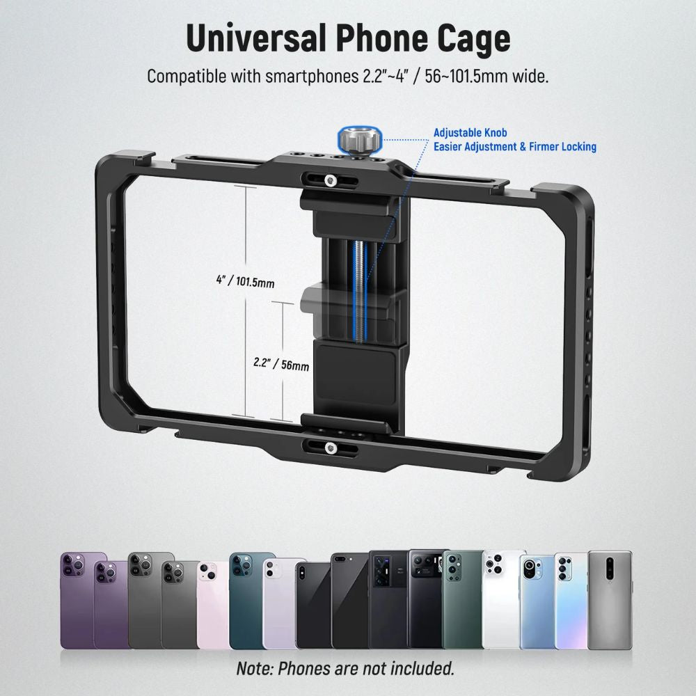 NEEWER Upgraded Phone Rig Vlogging Kit - PA009