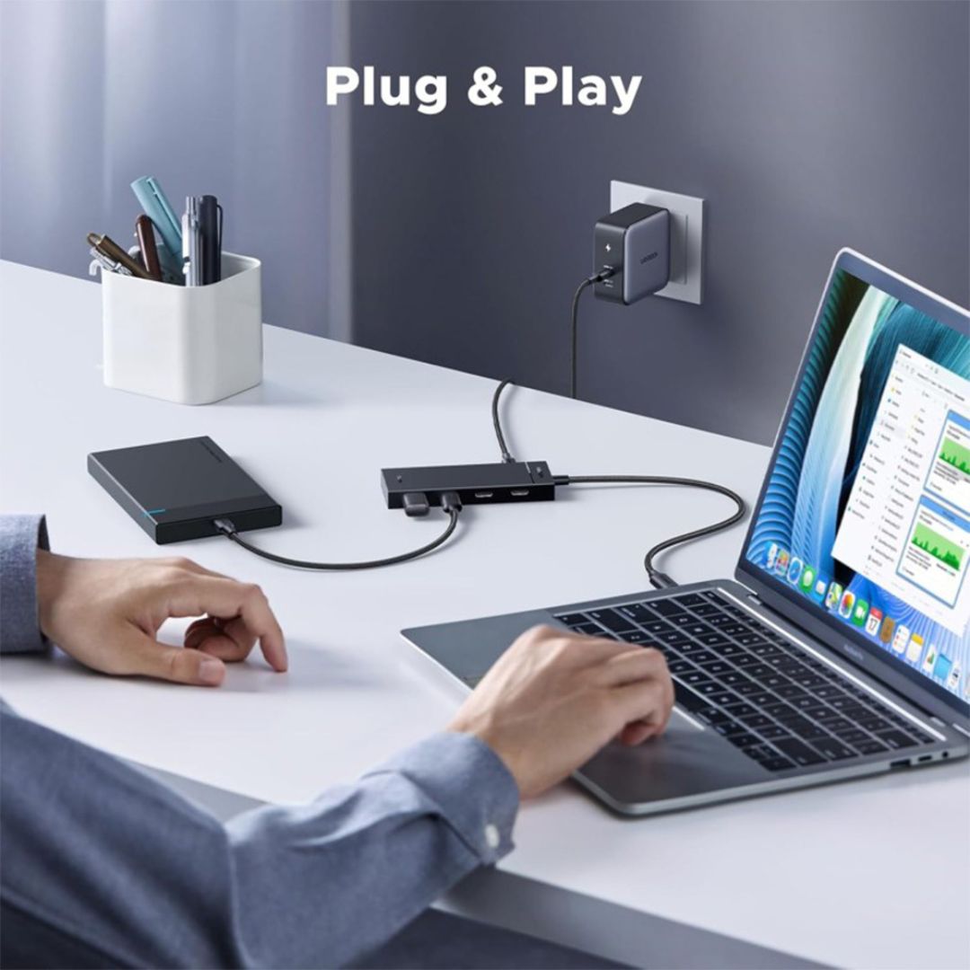 UGREEN USB-C Hub 4x USB-C 3.2 PD 10Gbps