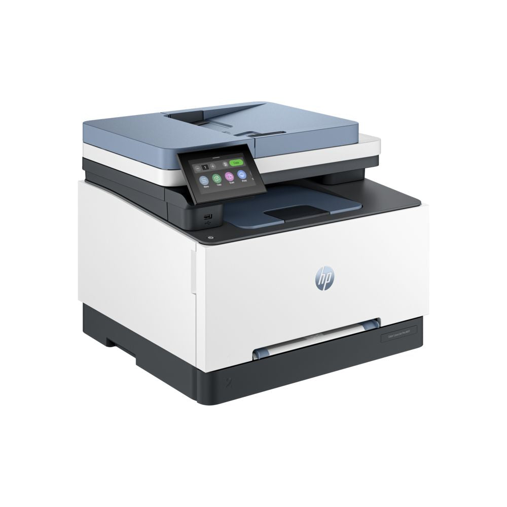 HP Color LaserJet Pro MFP 3303sdw 4.3" Display, Wireless, Print, Copy, Scan, Automatic Duplex, Print Speed: 25ppm, Black/Color), 50-sheet ADF